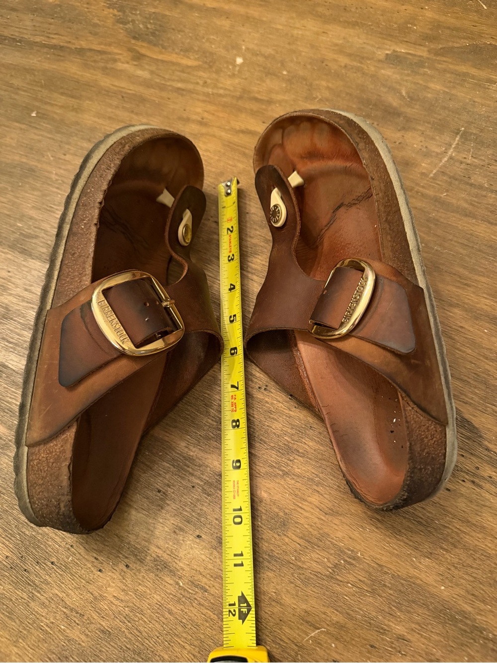 birkenstock gizeh big buckle cognac - Picture 7 of 12
